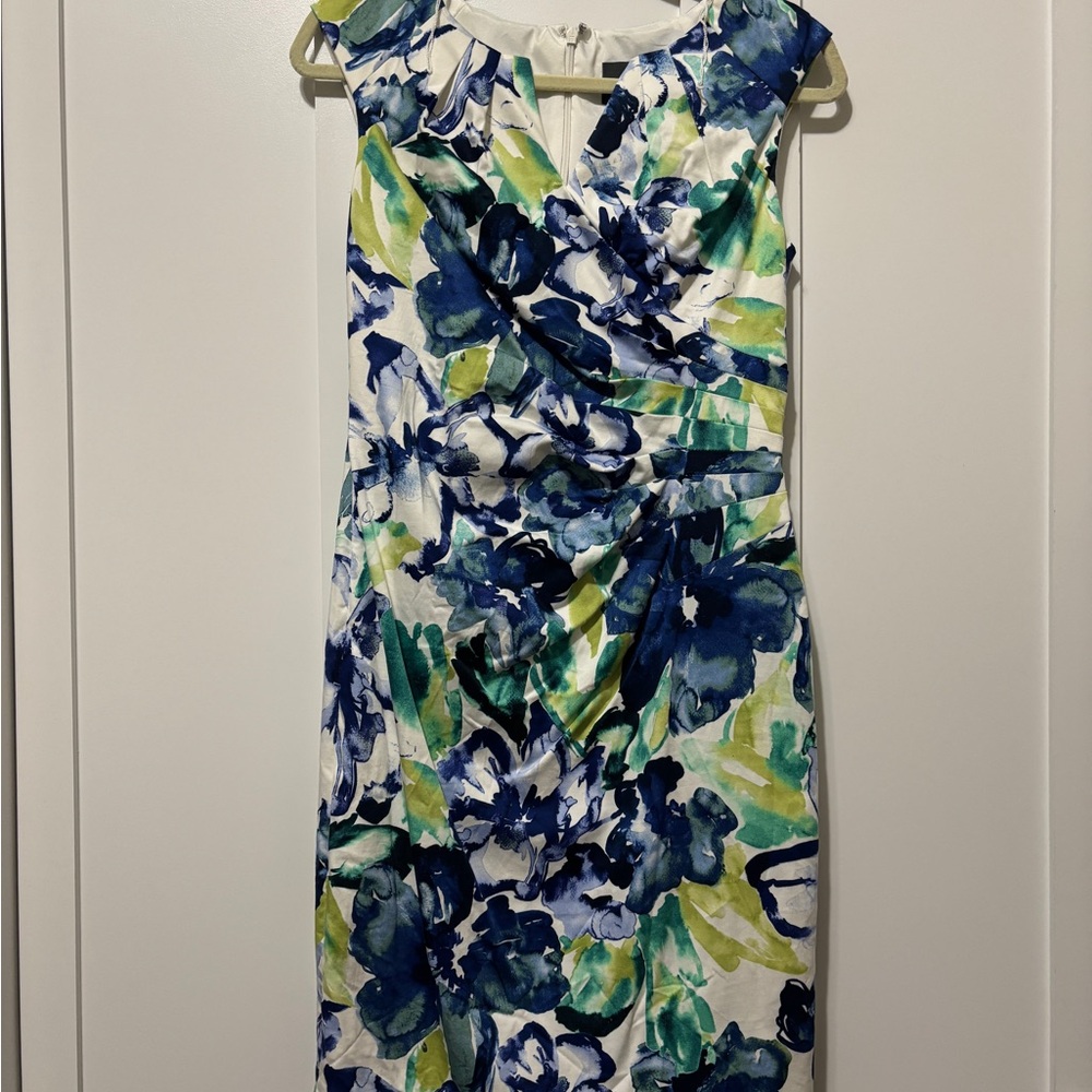 Adrianna Papell Floral Sheath Dress NWT